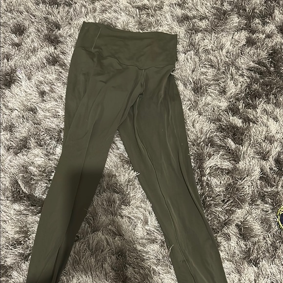 Women's Olive Green Pants - Picture 1 of 2